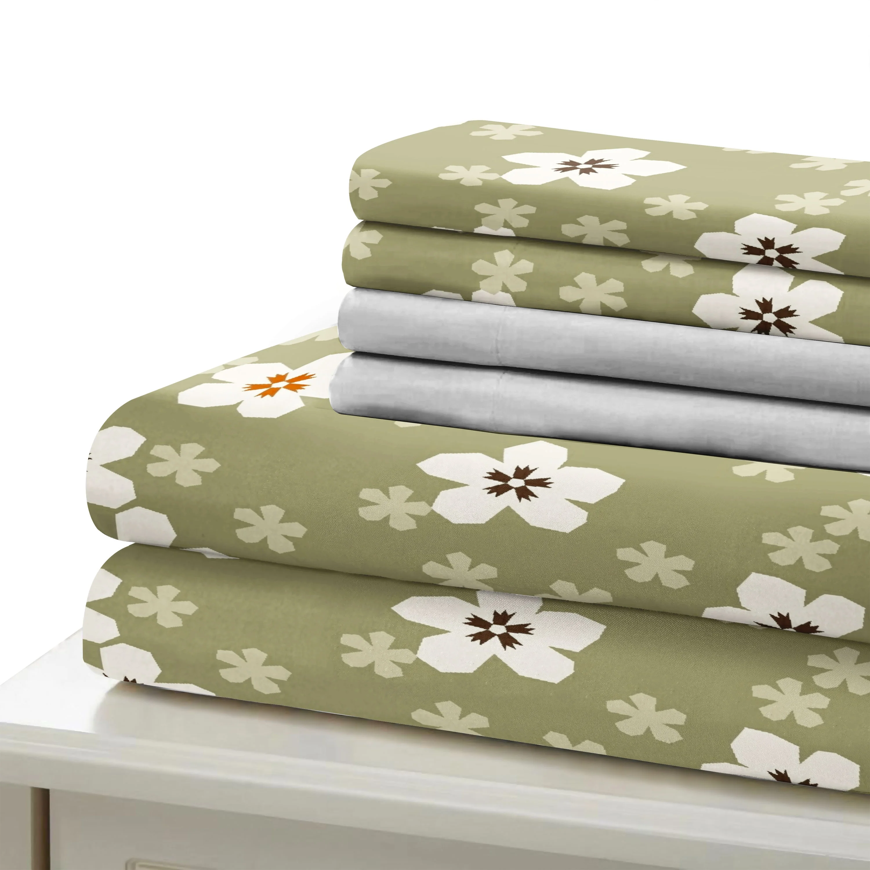 Bedding Fabric 100% Polyester Luxury Flower Bedding Set Home Textile Fabric