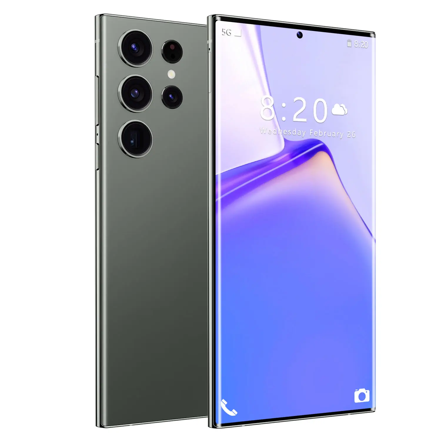 S24 Ultra 5g Smartphone 16+1TB Dual Sim Card Cell Phone Gaming Phone Smartphone Unlock Smartphone