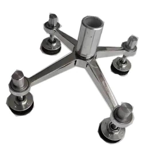 Stainless Spider Fittings for Construction Sale Steel Wall Glass Style Sets Modern Packaging Technical Design Support Material