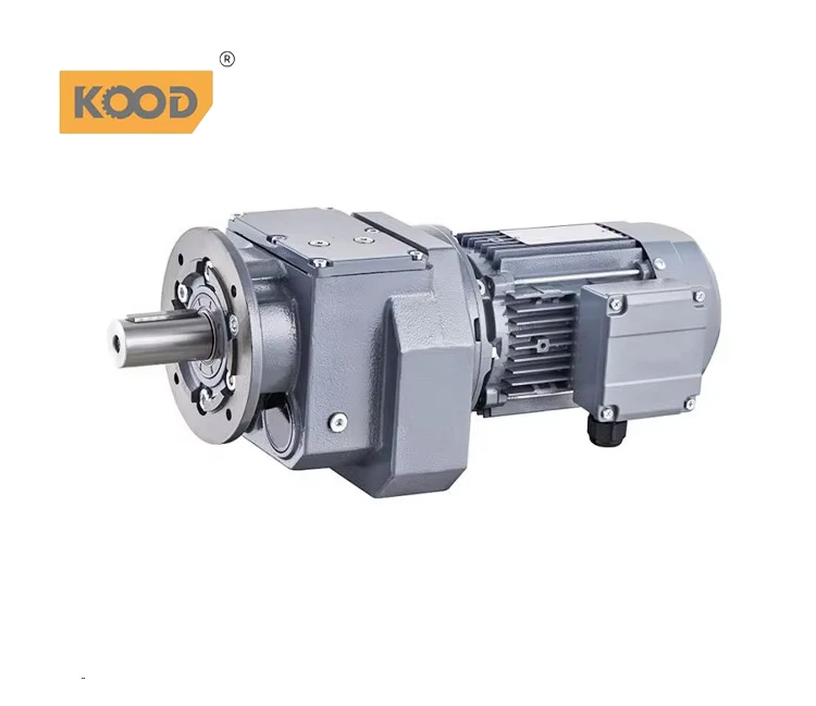 KOOD фланцевое крепление на ножке R37 R47 R57 R67 R77 R87 R98 R107 R137 R147 R167 Редукторная головка электродвигателя переменного тока с адаптером IEC