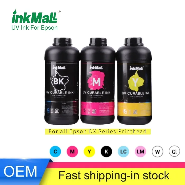 Китайские поставщики УФ-отверждаемые чернила для печатной головки Epson DX5 DX7 Тайваньская технология заводская