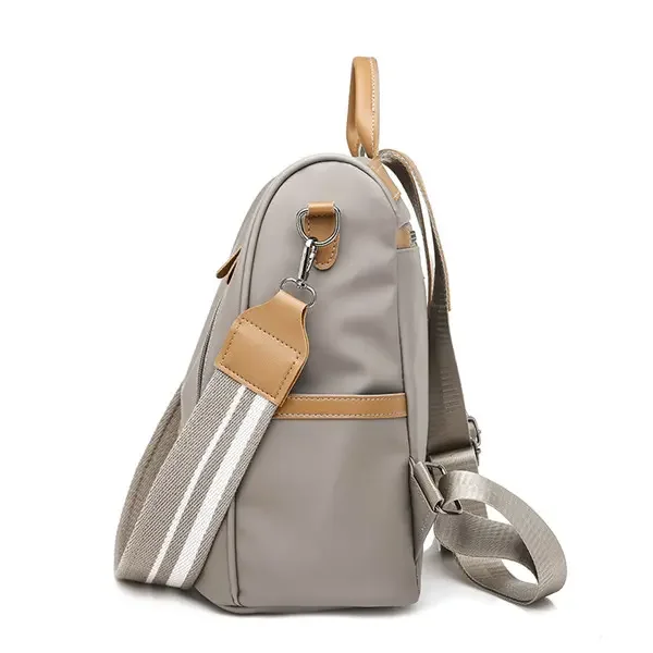 
Custom Logo Fashion Nylon Anti-theft Backpack Elegant Lady Bags Waterproof Backpack 