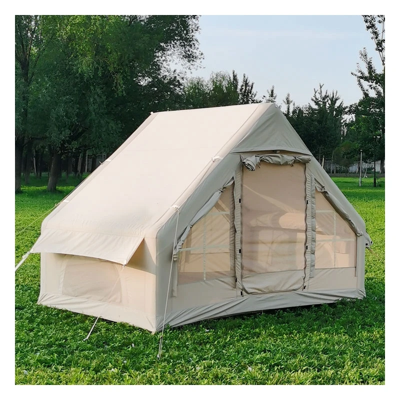 Hot sale Go outdoor thickened rainproof camping equipment camping air inflatable tent