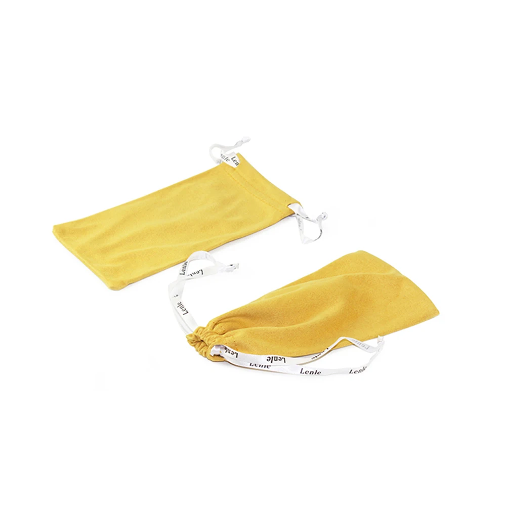 Microfiber Sunglasses Bag Drawstring Eyeglasses Bag Custom Printing Glasses Pouch