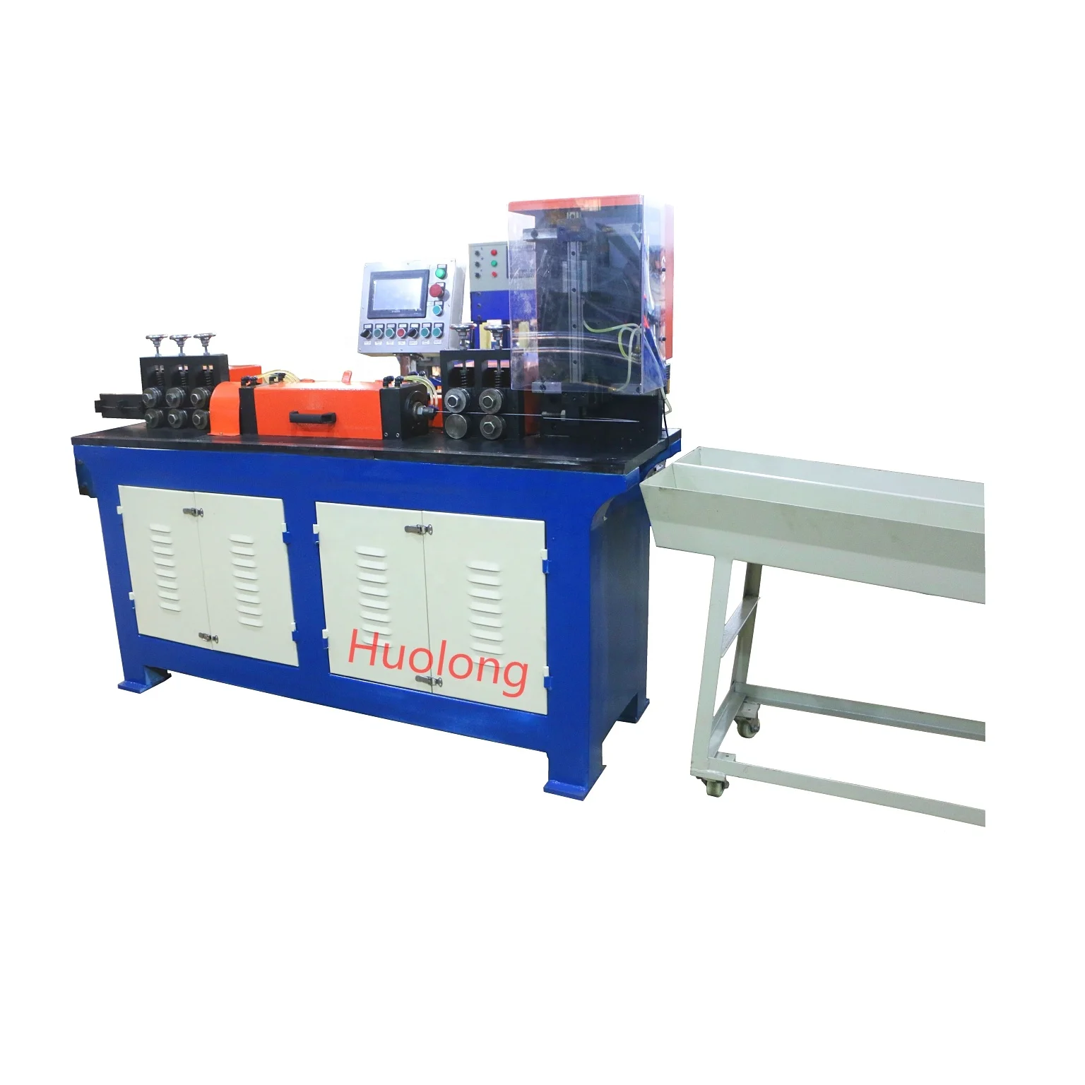 PLC Control Steel Wire Straightening and Cutting Machine with 6-8mm