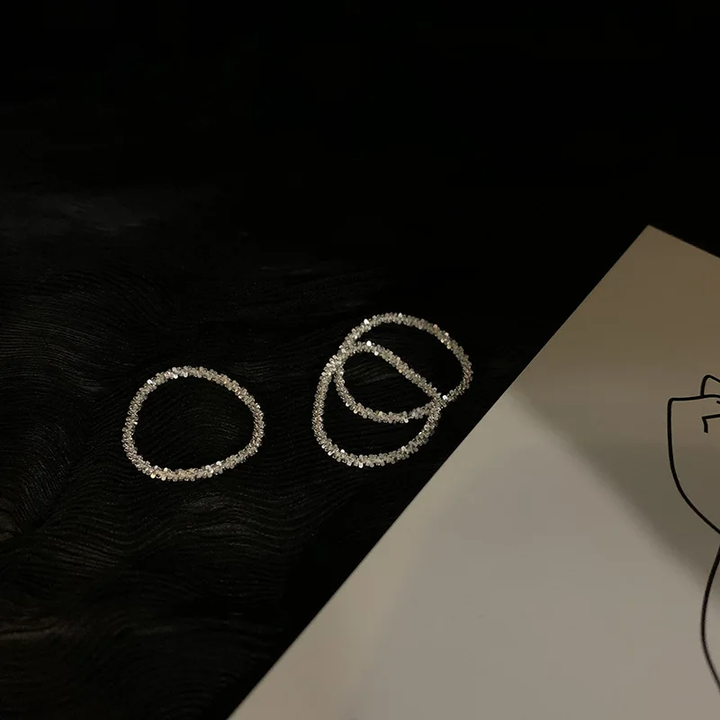 Ins класса люкс 18k настоящая позолота звено цепи Мода кольцо Bling сверкающий 925 Серебряное для вечерние ювелирные