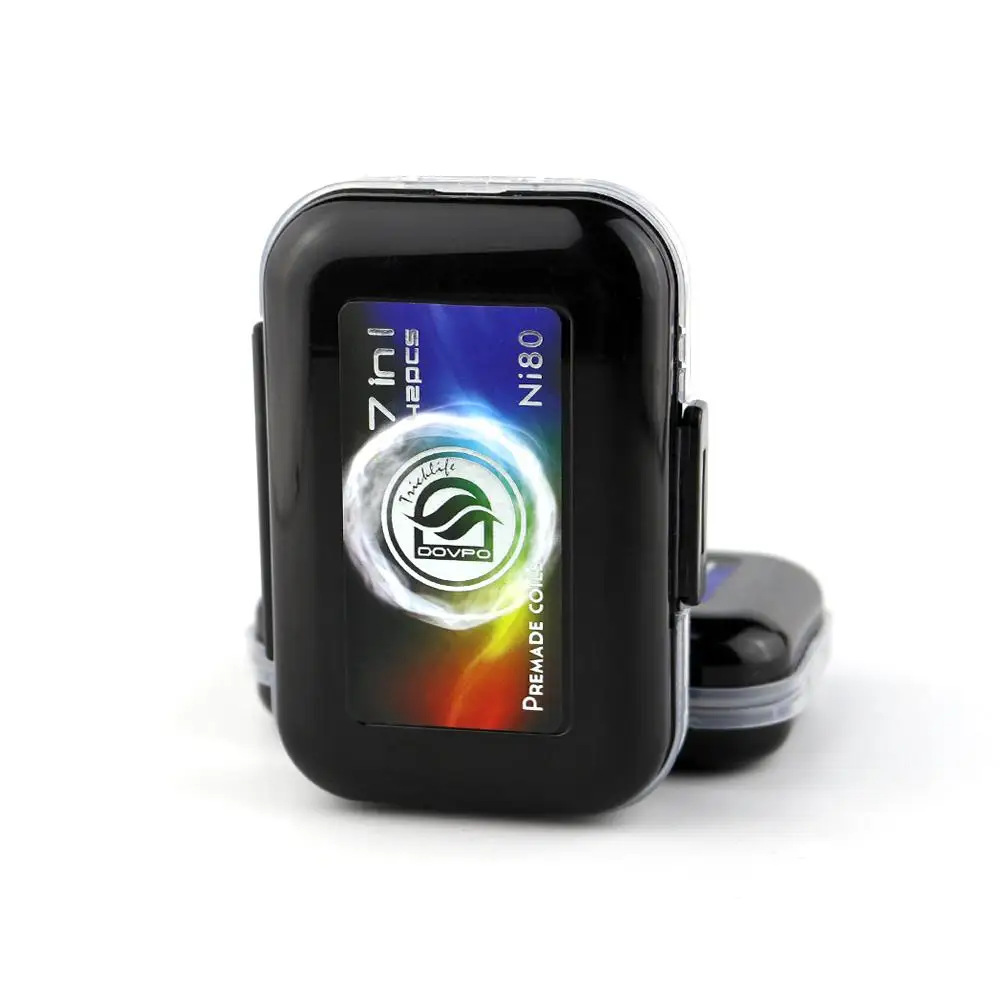 China Factory Good Quality BOX MOD DOVPO ACCESSORY Electronic Cigarette Accessories 7 In 1 Pre-Built Coils