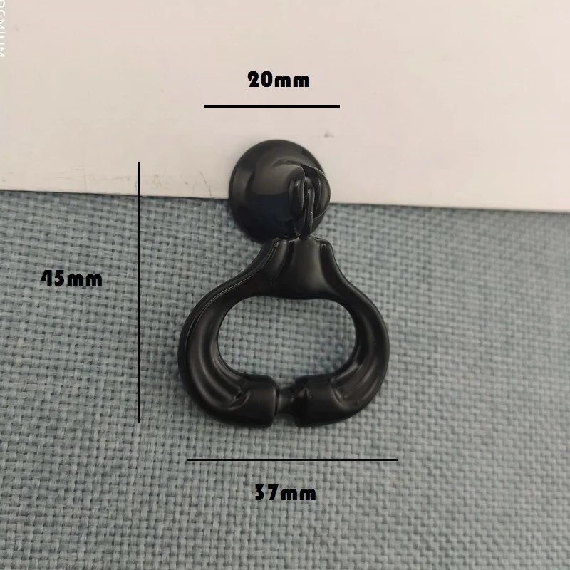 Handles Knobs Pendants Flowers For Drawer Wooden Jewelry Box Furniture Hardware Bronze Tone Handle Cabinet Pulls