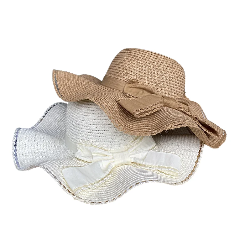 Bestella Brand Summer Lady Premium Large Brim Boho Beach Hats Professional Custom Upgraded elegant Sunshade Women Bucket Hats