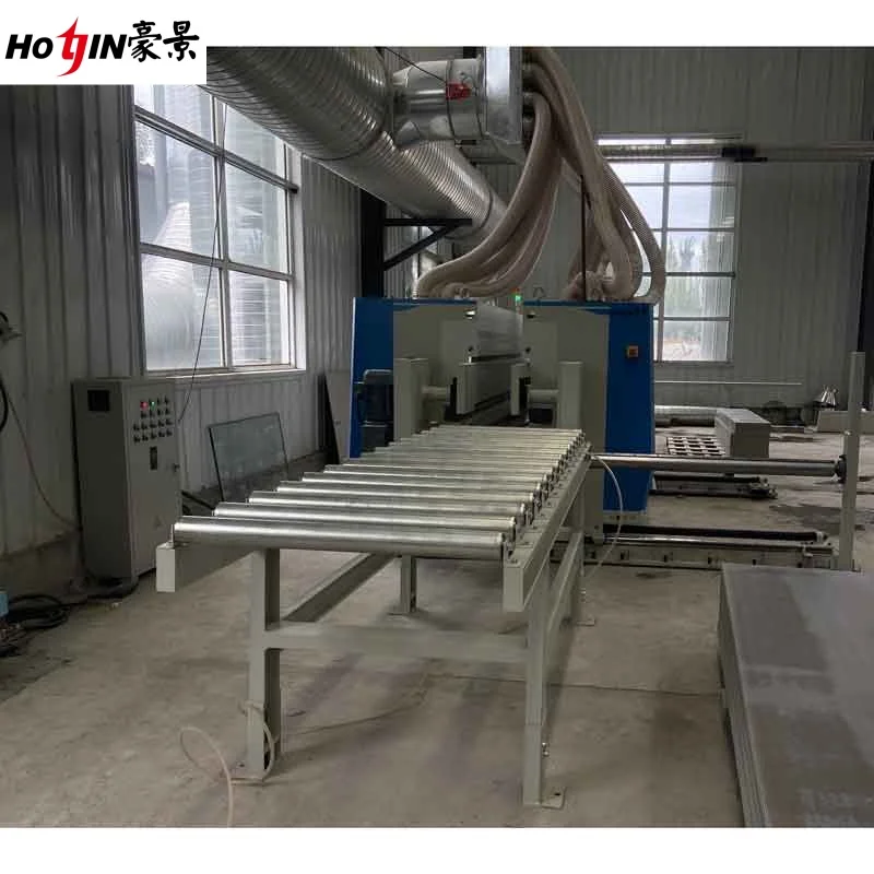 Longitudinal Double end tenoner of all kinds flooring in building machinery