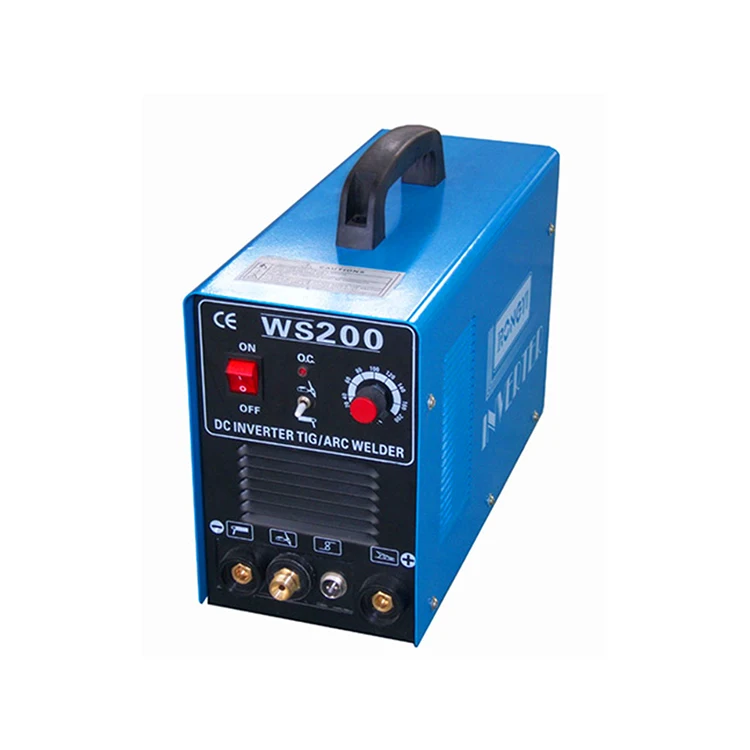Новый Электрический сварочный аппарат Mini DC TIG/MMA Inverter WS200 Китай