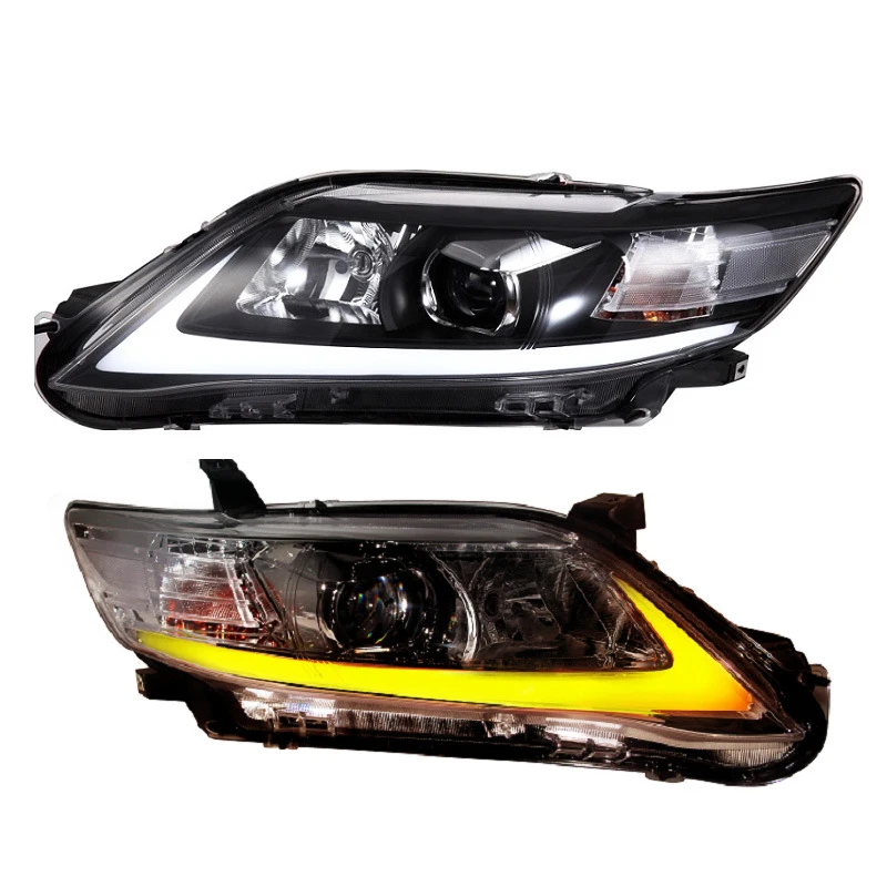 LED car Head lamp for toyota Camry 2009 2011 V40 LED headlight for waterproof headlamp with sequential signal Vland Factory