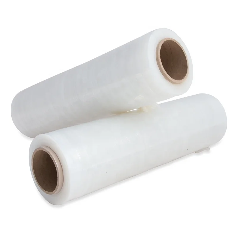 500mm width 450m long 5kg big roll Hand Use Stretch Film Pallet Wrap film for Furniture protection