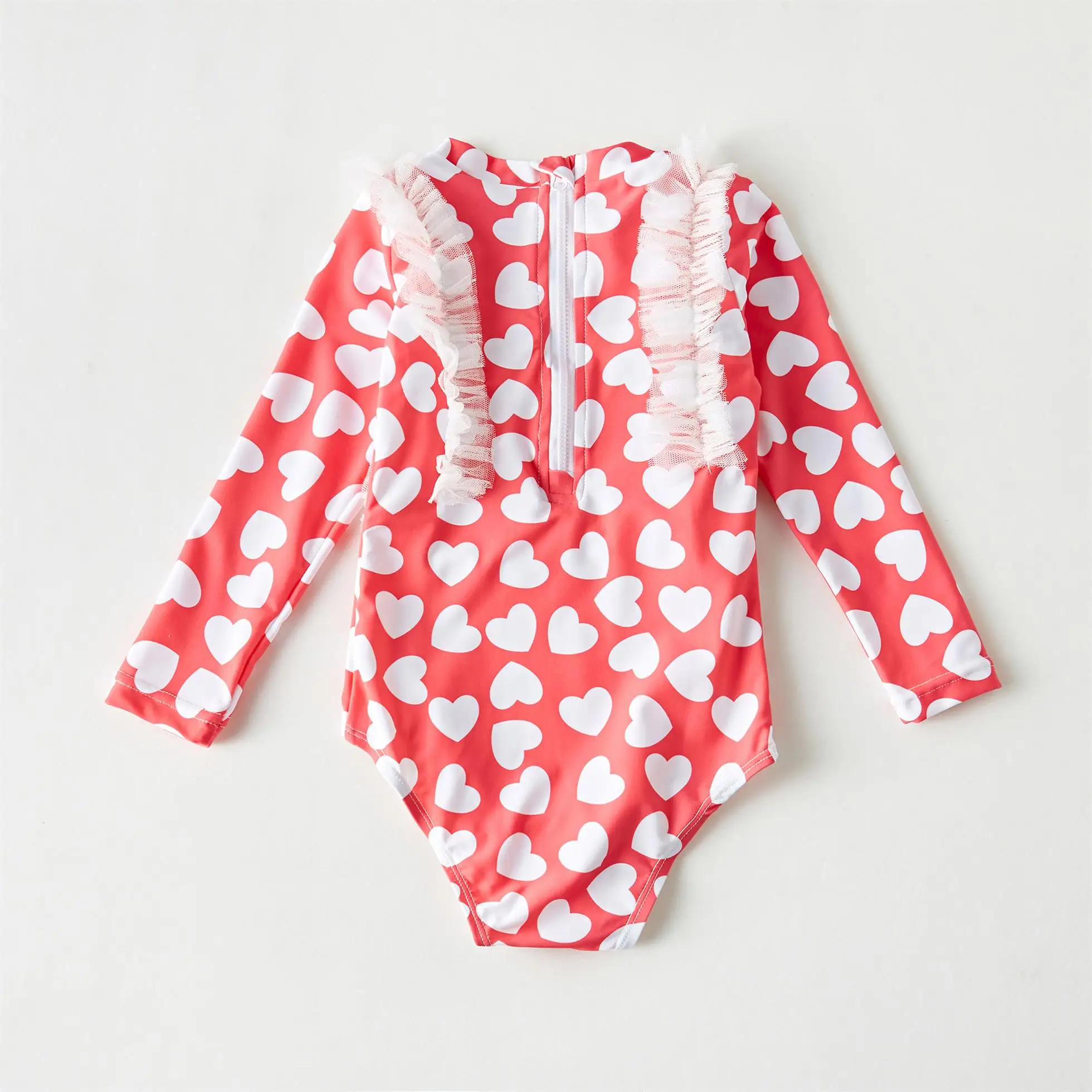 Girl bikini Oem Swimwear Girls Kid Bikini baby girls swimwear soft zipper bathing suit swimsuit