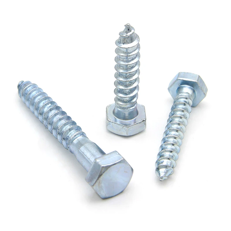 M10 Bulk Packing Din571 Zinc Plated Carbon Steel Bugle Head Phosphating Set Hex Stainless Steel Wood Screws