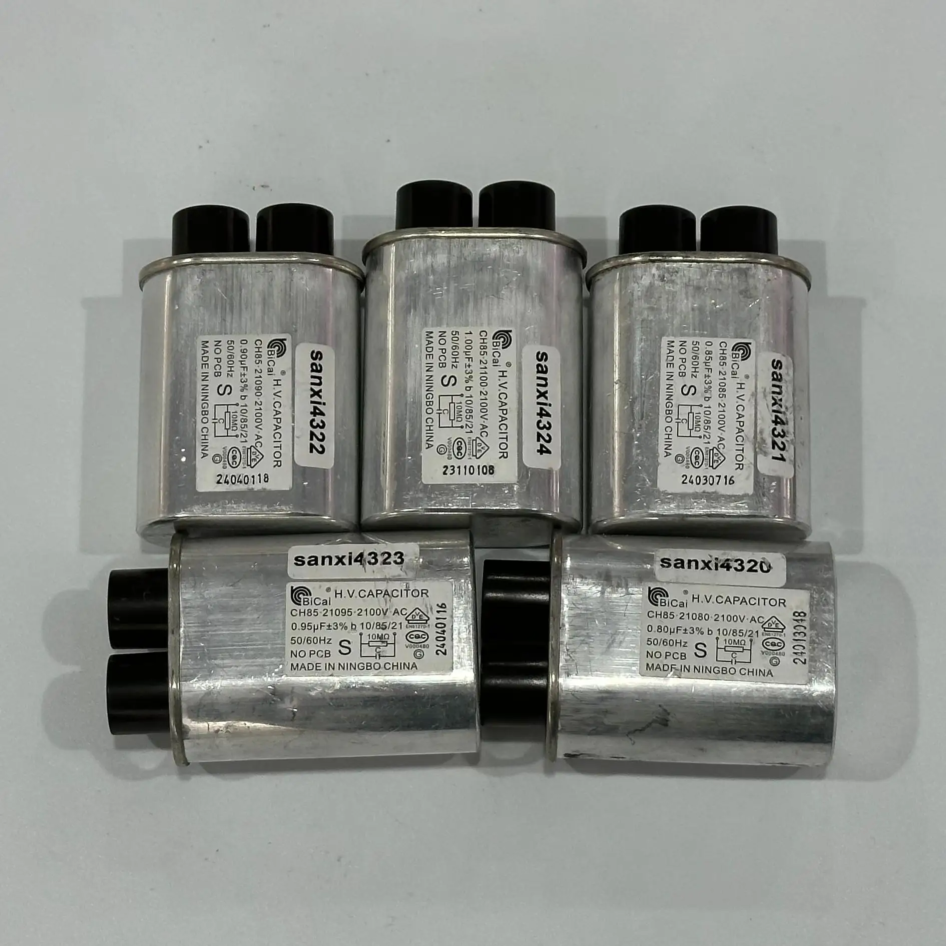 BICAI 1uF CH85-21100-2100V-AC конденсатор для микроволновой печи запасные части полипропиленовый пленочный