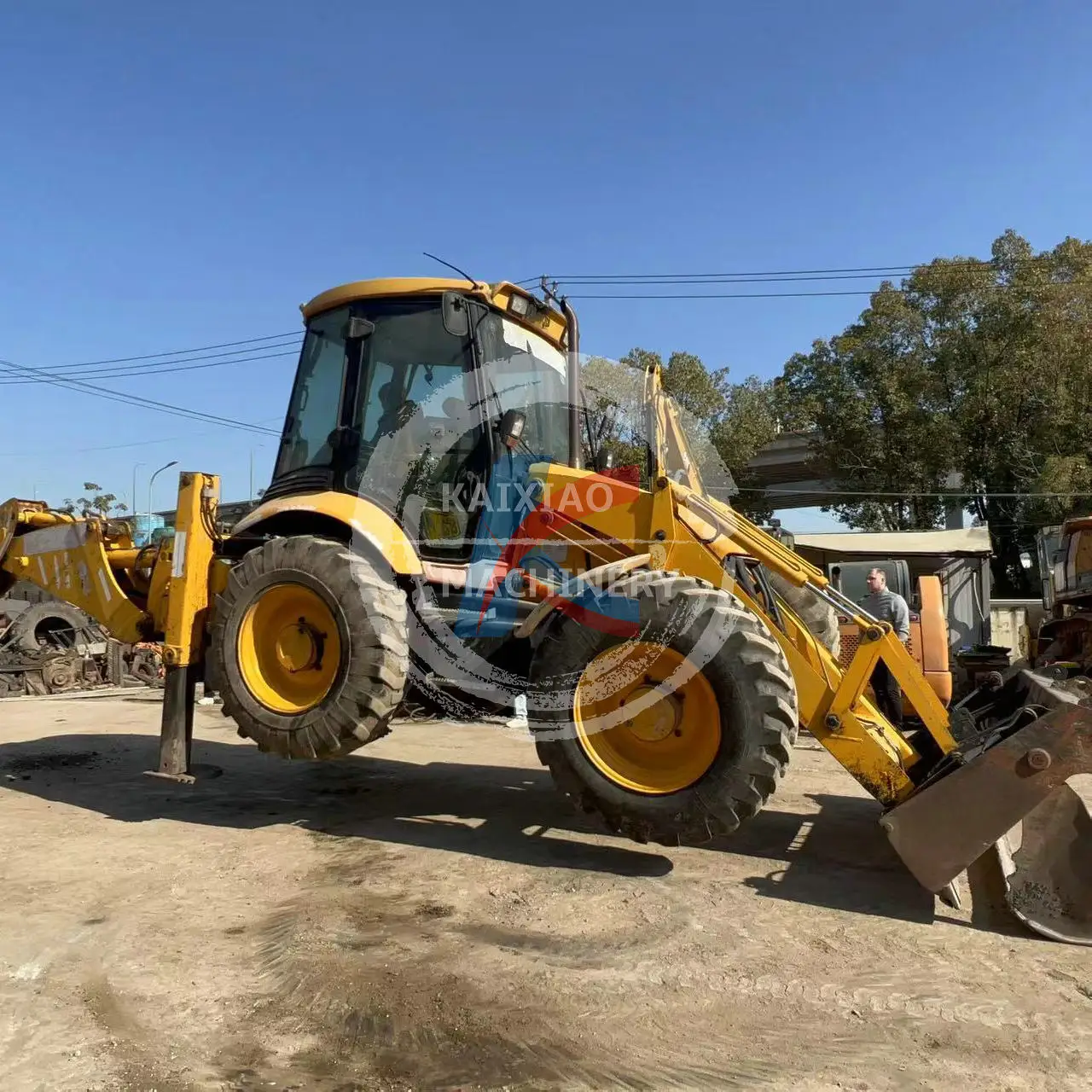Construction machine JCB4CX backhoe Excavator  Used backhoe Excavator