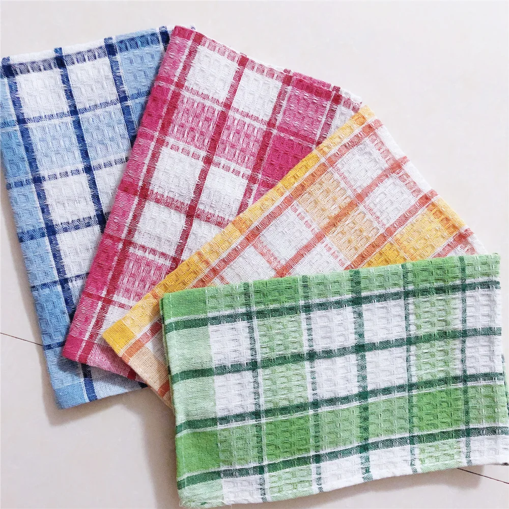 Hot sale wholesale cartoon funny essential home cotton kitchen towel