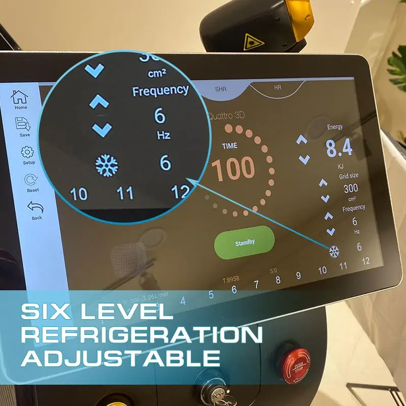 Diode Laser 808nm 755nm 1064nm Hair Removal Cosmetic Beauty Machine Ice Titanium Platinum Triple Waves Depilaction Medical Equi