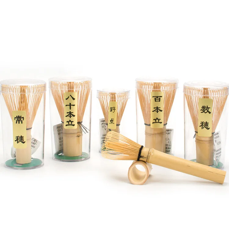 Wholesale Custom Logo Japanese Chasen High Quality Traditional Ceremony Handmade Bamboo Tea Set Matcha Whisk