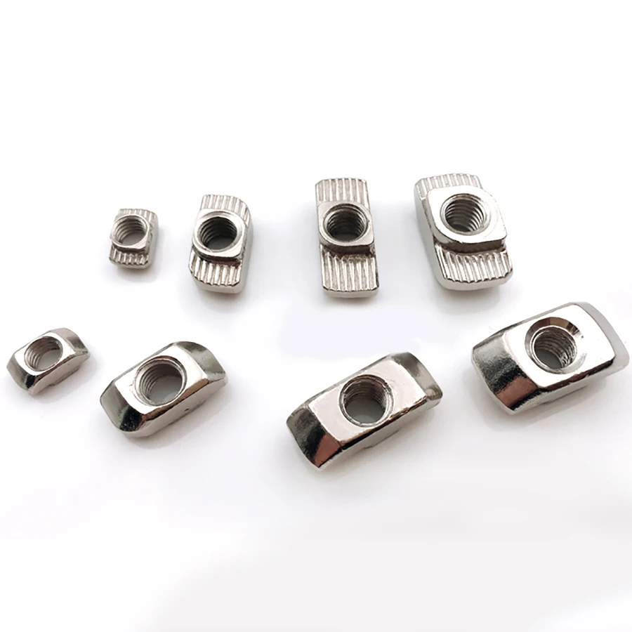 Galvanized Steel Stainless Steel M3 M4 M5 M6 M8 Rhombus Nut T-slot Hammer nuts
