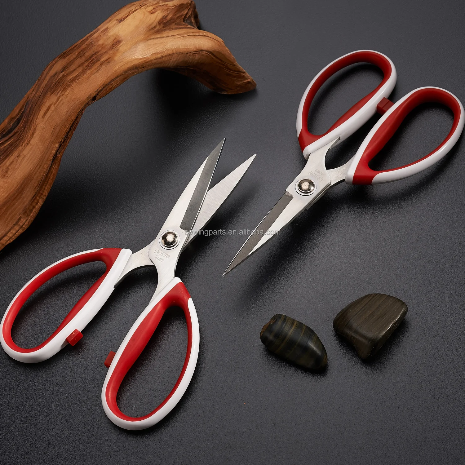 PIN-4083 scissors for household made by stainless steel  Paper Cuttings large tailor scissors kitchen use powerful