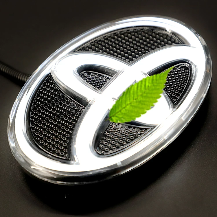 5D Auto Logo Led Light Car Grille Emblem 3D 4D 5d Car Front Logo Badge Led Lamp Car Beacon Lights For Vehicle