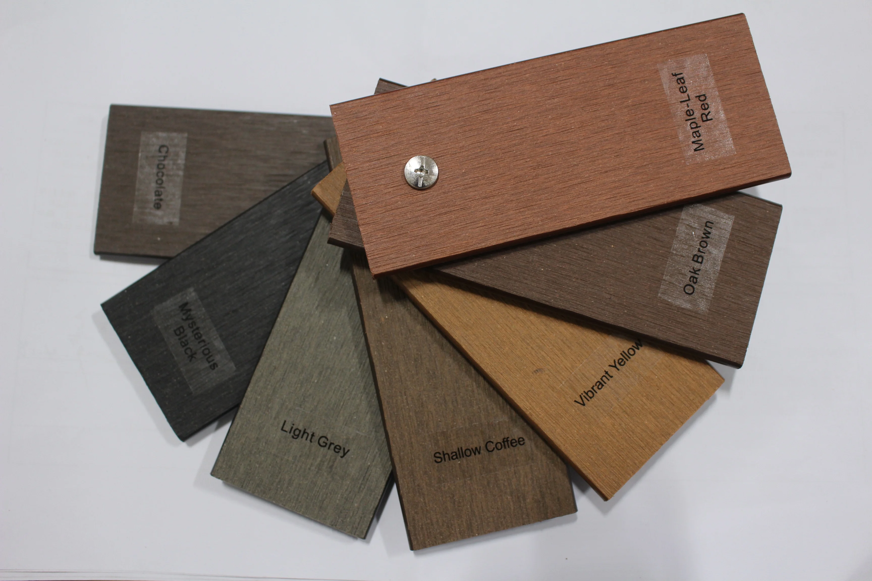 waterproof outdoor wpc wood plastic composite decking solid board with good price building materials made in china