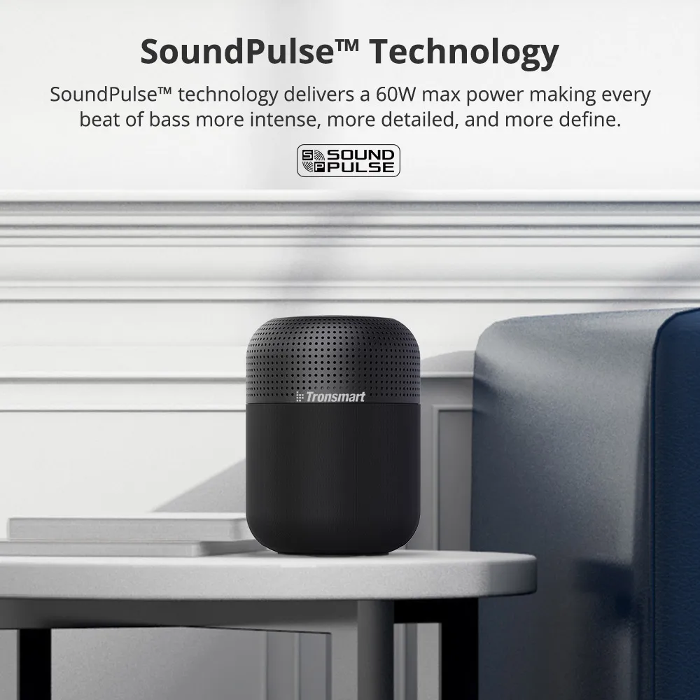Tronsmart Element T6 Max 60W Bluetooth Speaker Cheap Price 12In Blue Tooth Big Speakers