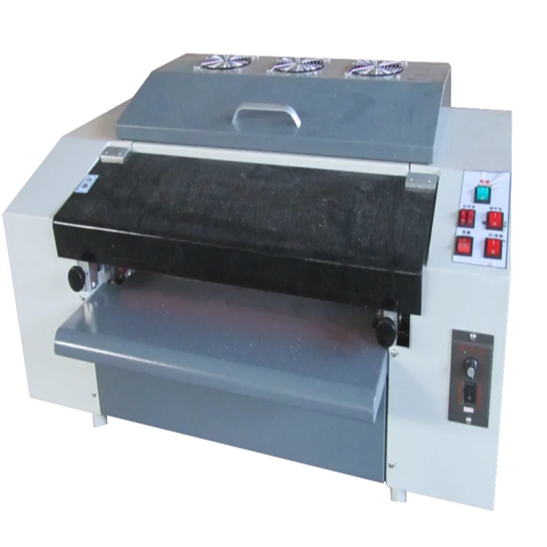 Table Top 380mm 14inch A3 Photo Paper UV Liquid Coating Machine