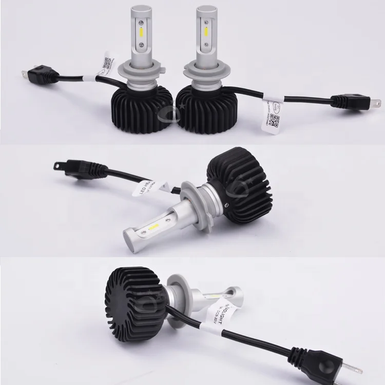 best seller no fan csp chip C318 Light Auto Automotive bulb H7 Car Led Headlight