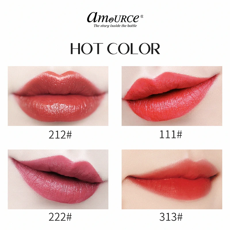 Hot selling lip Cosmetics OEM ODM Private Label 9 colors Long Lasting Lip Velvet Matte Lipstick