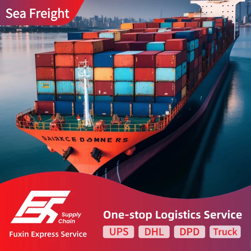 Fuxin DHL UPS FedEx логистический морской грузовой Экспресс из Китая в Германию контейнерный груз