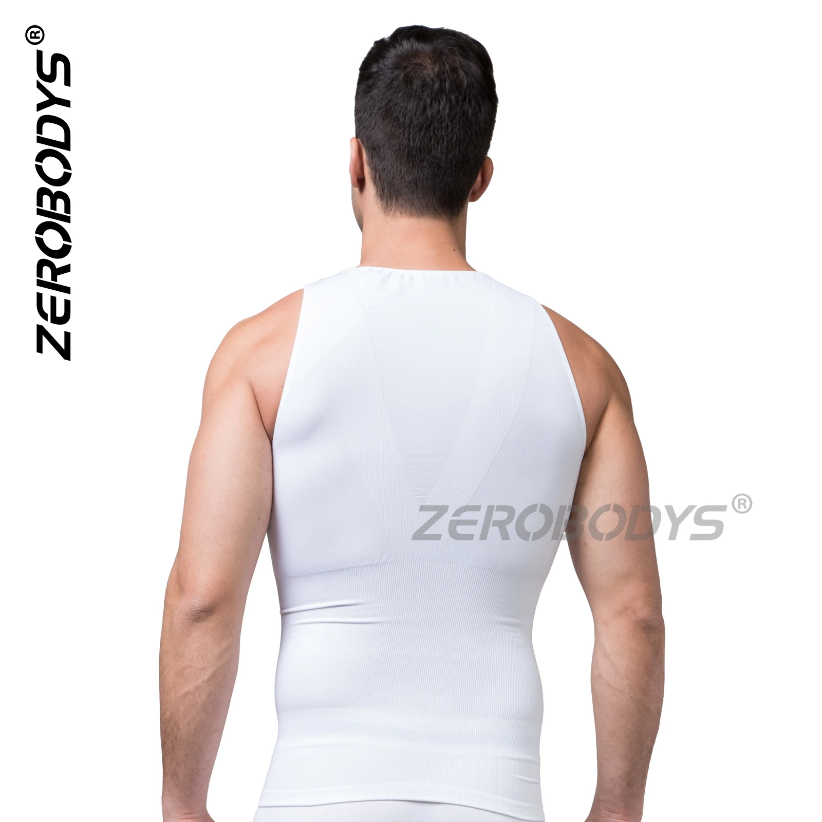 ZEROBODYS W077 Seamless COOLMAX Abdomen Plus Compression Plus Size Body Tummy Control Shapewear