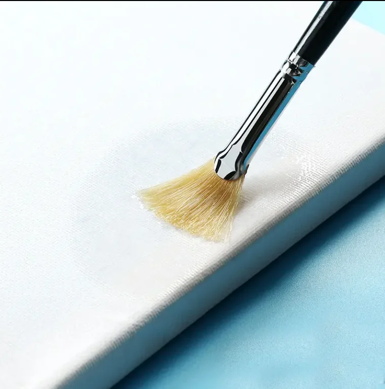 40x50cm Custom Blank Pure Or Linen Cotton Stretched Canvas With Wood Frame For Oil Painting And Acrylic Painting