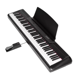 Flykeys Fp6+1Pedal+Wstand 88 Keys Portable Digital Piano MIDI Electronic Piano Musical Instrument
