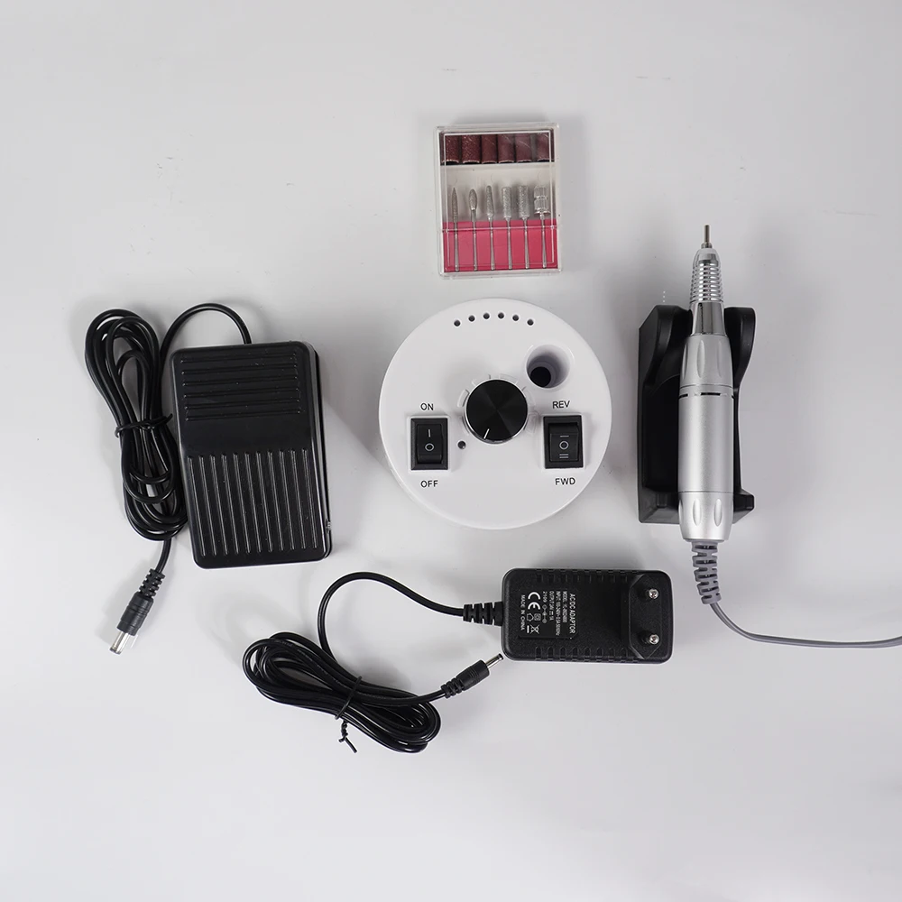 Professional Nail file machine 30000RPM Electric Nail drill Kits   for Home Salon Use for Nails polishing