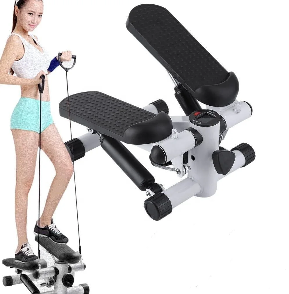 Home Gym Training Workout Stations Fitness Strength Equipment LCD Display Fitness Mini Stepper Machine For Sports