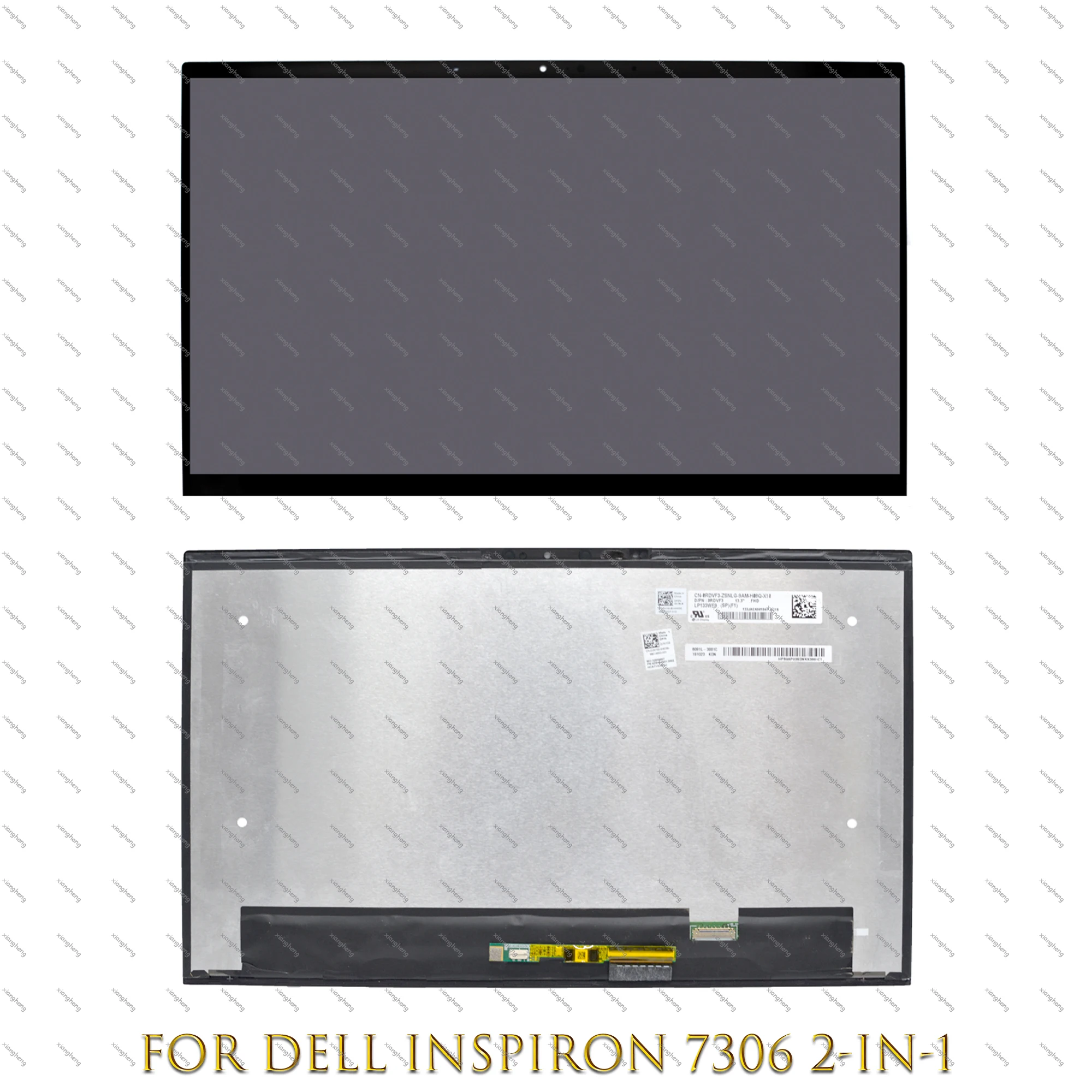 Дигитайзер сенсорного ЖК-экрана 13,3 дюйма FHD 1920*1080, сменный экран в сборе без рамки для Dell Inspiron 7300 7306 2 в 1 P124G