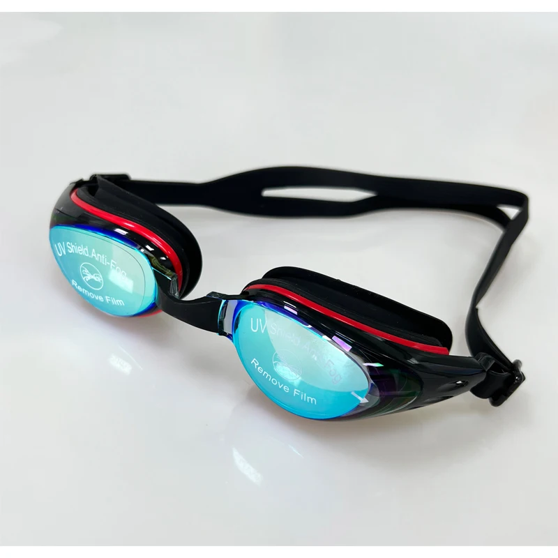Branded Value packs waterproof smart adult swimming goggles anti-fog eye protection