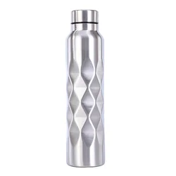 Wholesale 1000ml 750ml SS Water Bottle  Classic Sports Stainless Steel Single Wall Water Bottle