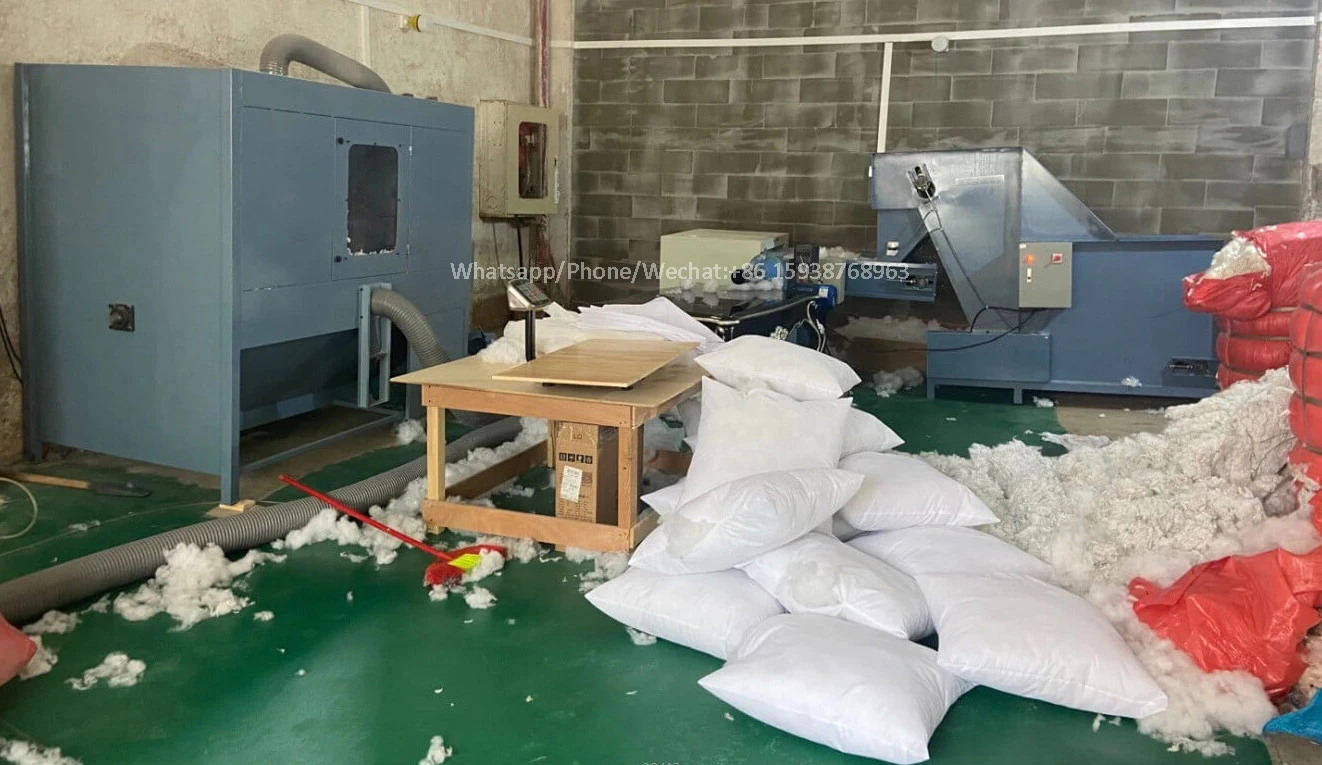 Automatic wool fiber carding opener,polyester cotton fiber conveyor,raw fiber lifting conveying machine
