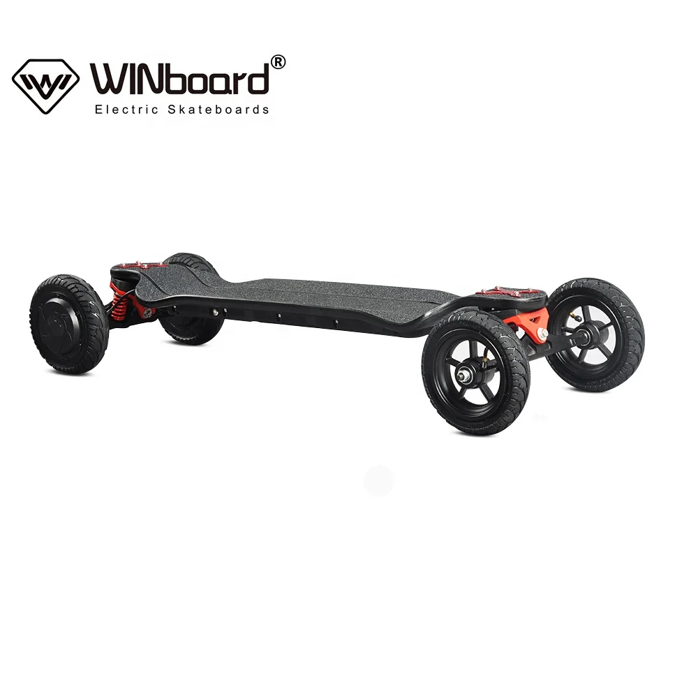  4-колесный Электрический скейтборд для взрослых WINboard с аккумулятором большой радиус действия 1000 Вт *