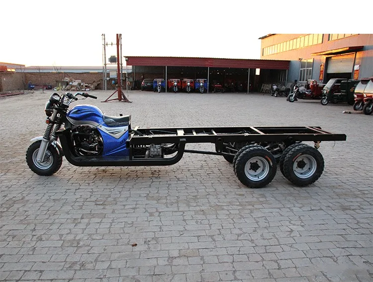 Премиум 250CC/300CC/350CC двигатель с водяным охлаждением моторизованный трехколесный грузовой велосипед 9 колесами для транспортировки высокой мощности