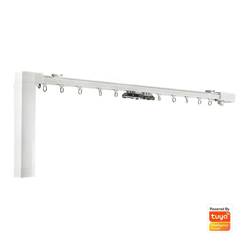 Tuya smart WiFi electric curtain track suit UK/EU/US/AU automatic curtain motor adjustment track customization