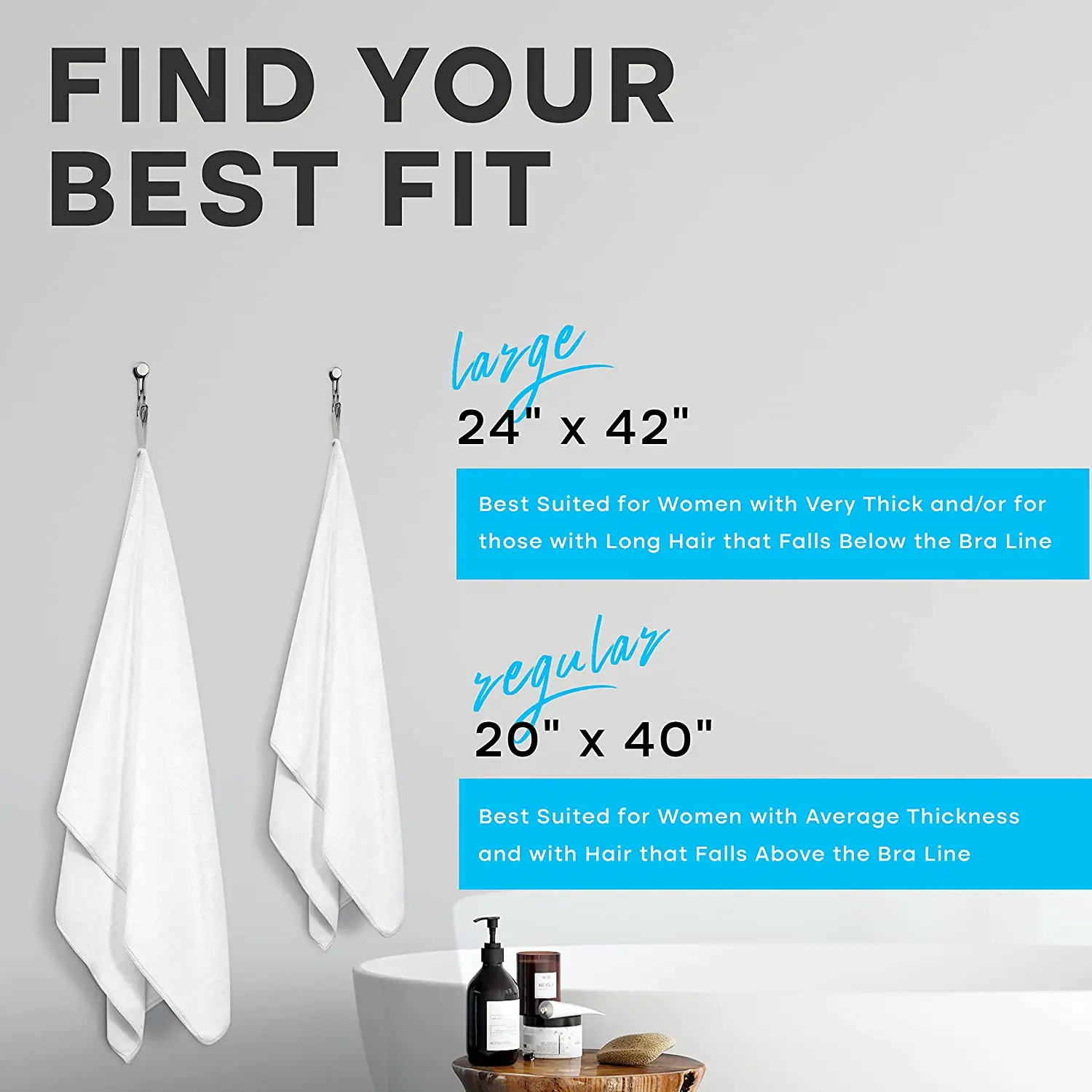 Wholesale custom logo microfiber hair wrap turban super absorbent soft custom large microfiber hair salon towel