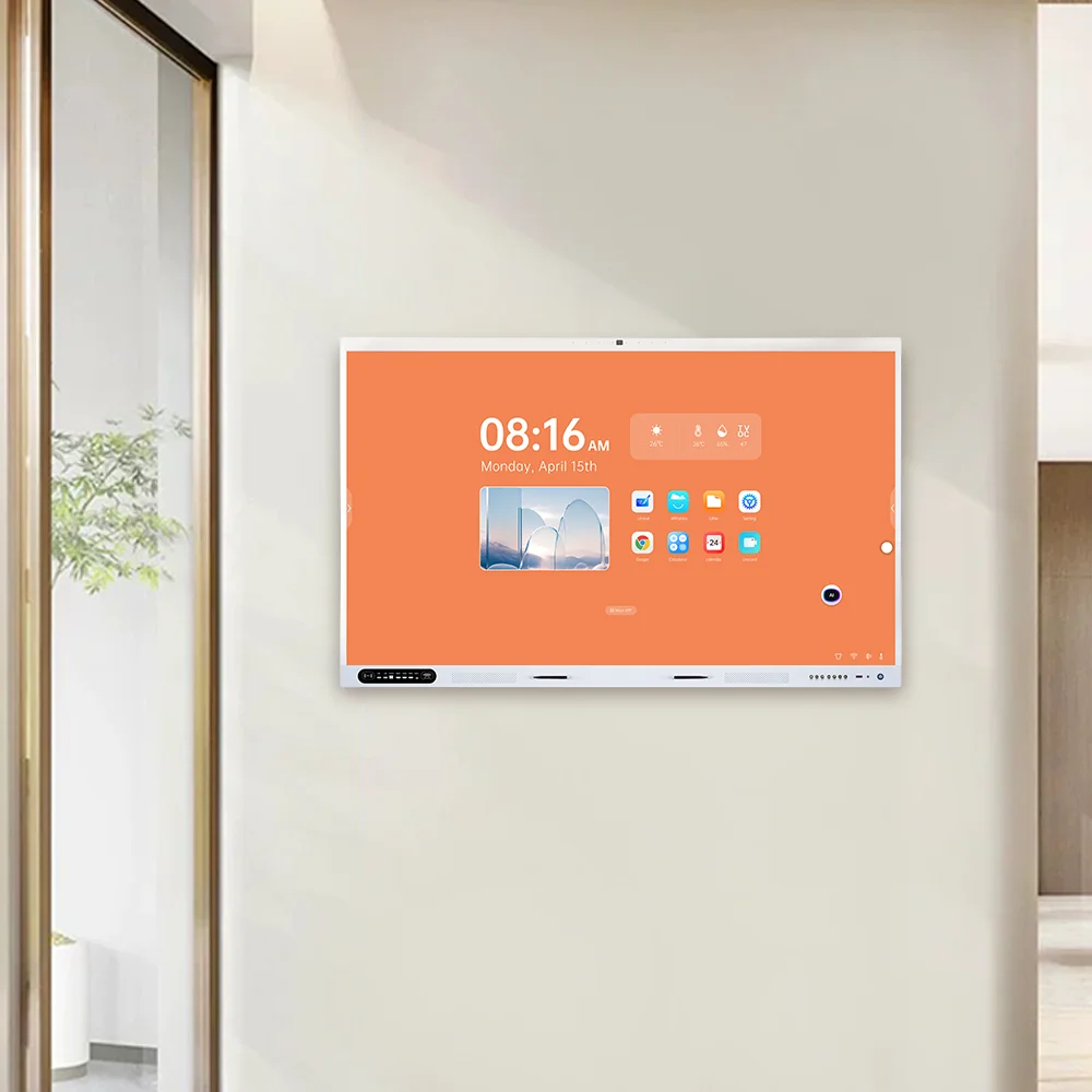Riotouch OEM RK3588 Android Smart touch screen price whiteboard Education 4K interactive panel 75 inch
