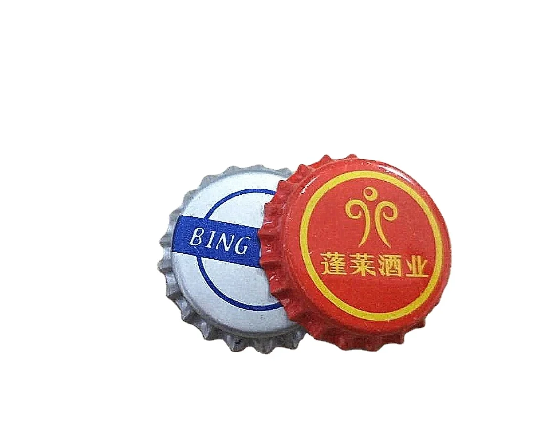 Logo Printing Black 26 mm Beer Bottle Cap 26mm Twist off Crown Caps