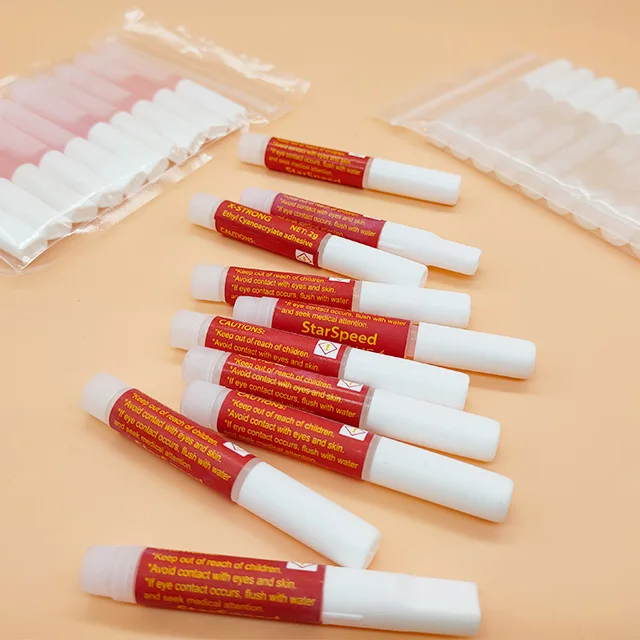 STAR SPEED OEM Wholesale 2g Mini Professional Beauty Nail False Press on nail tips glue