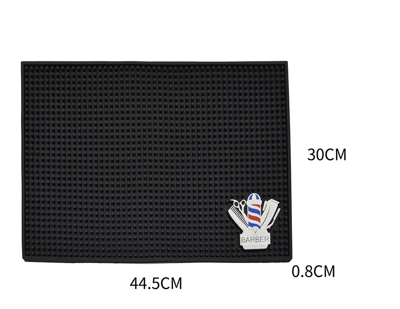 Barbershop Salon Hairdressing Tools Pad Anti-Skid Silicone Resist Heat Hairdresser Mat For Hair Clipper Curling Irons 3 size